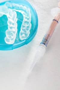 Teeth whitening kit white cloth