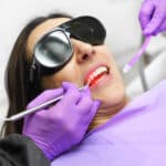 Dentist,Using,A,Modern,Diode,Dental,Laser.,High,Quality,Photo